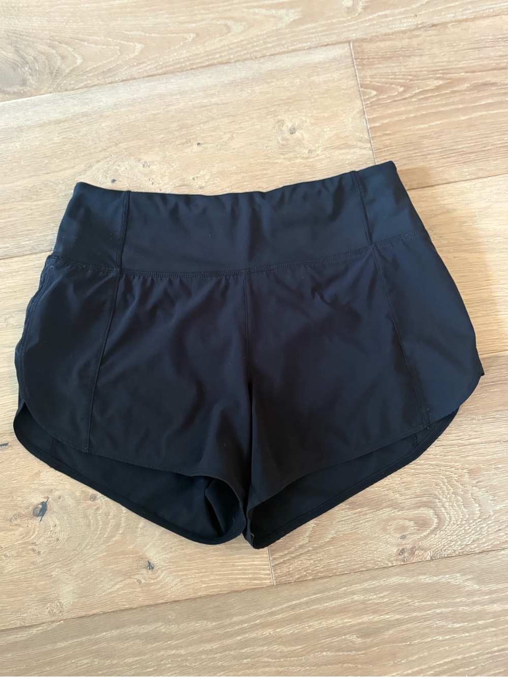 Women’s Black Performance Running Shorts